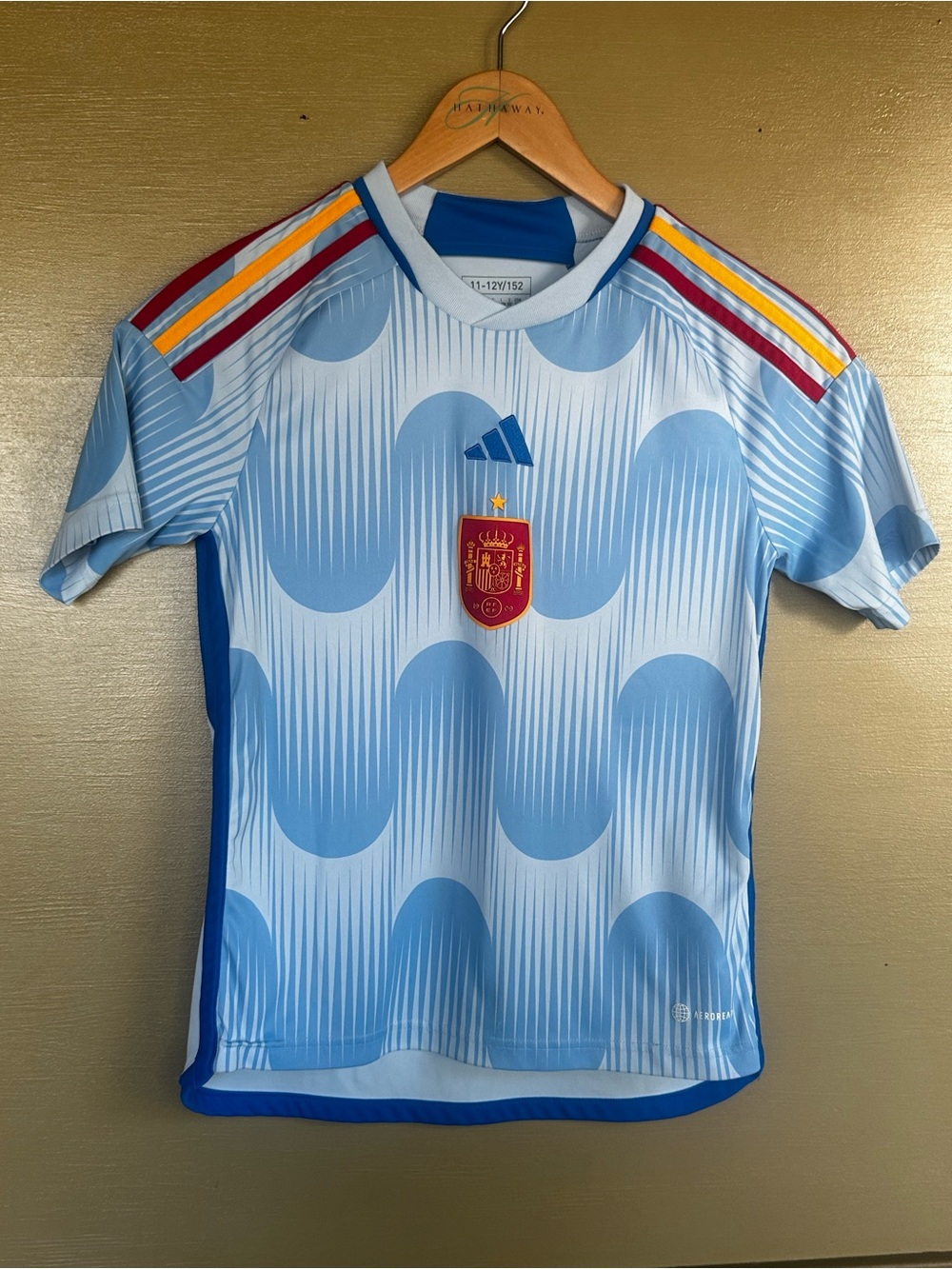 Adidas Spain Crest Soccer Jersey Youth 11/12